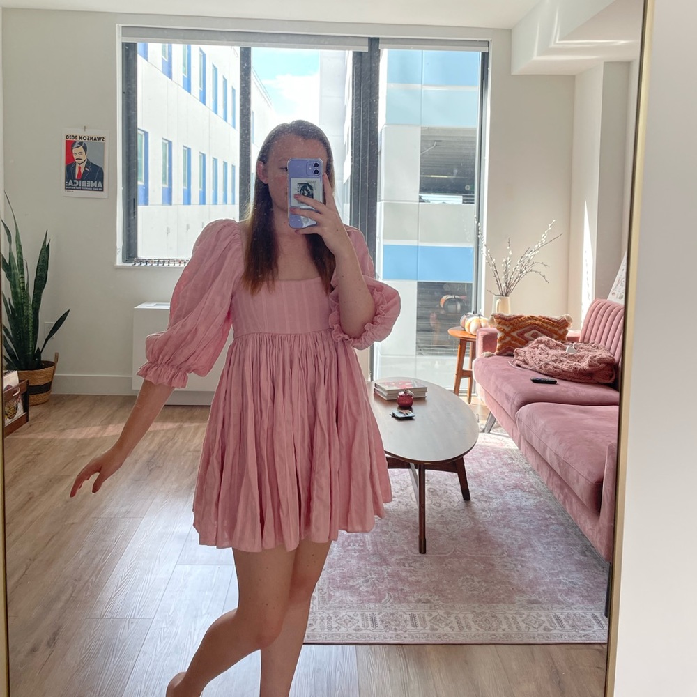 Babydoll Lolita puff sleeve dress 💕🌸🎀